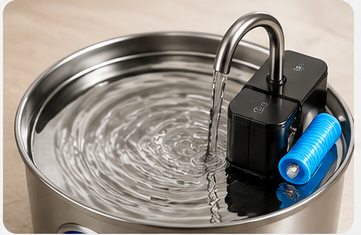 Fontaine à eau sans fil CleanPaxs™ 3,2 L en acier inoxydable 304