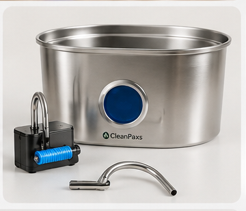 Fontaine à eau sans fil CleanPaxs™ 3,2 L en acier inoxydable 304