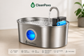 Fontaine à eau sans fil CleanPaxs™ 3,2 L en acier inoxydable 304